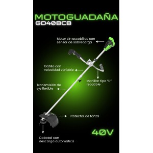 MOTOGUADAÑA GREENWORKS 40V