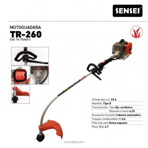 Bordeadora SENSEI KASEI TR-260