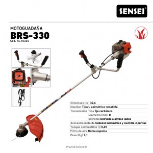 Motoguadaña SENSEI KASEI BRS-330