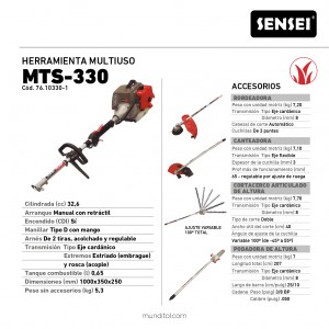 Herramienta Multiuso SENSEI KASEI MTS-330