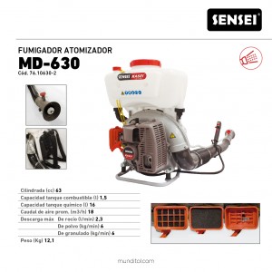 Fumigador-Atomizador SENSEI KASEI MD-630