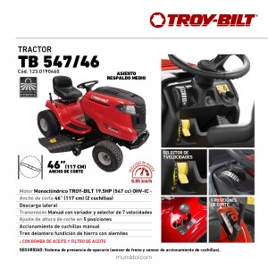 Tractor TROY BILT TB 547/46