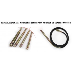 Aguja SENSEI KASEI para Vibrador de Concreto VC 45 Aguja SENSEI KASEI para Vibrador de Concreto VC 45
