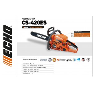 Motosierra ECHO CS-420ES