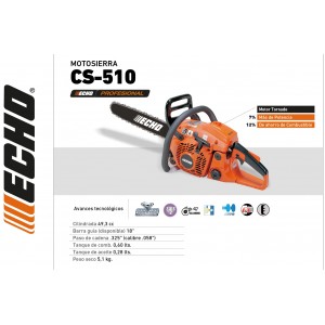 Motosierra ECHO CS-510